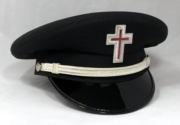 Knight Templar Fatigue Cap Hat Black New