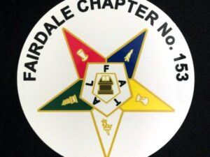 Custom Order of the Eastern Star Auto Emblem (Dozen)