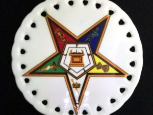 Order of the Eastern Star Ceramic Christmas Ornament
