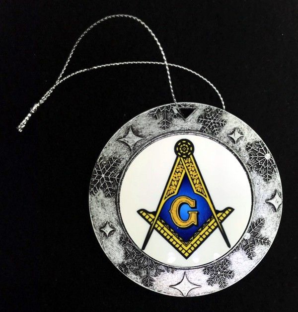 Masonic Christmas Ornament