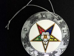 Order of the Eastern Star Christmas Ornament