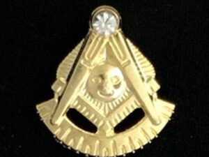 Masonic Past Master Lapel Pin New