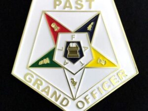 Eastern Star Past Grand Officer Auto Emblem New