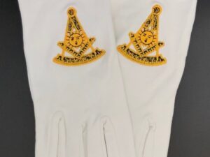 Masonic Past Master Gloves New For Sale