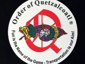 Order of Quetzalcoatl Auto Emblem