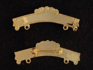 Fraternal Jewel Bar Gold New