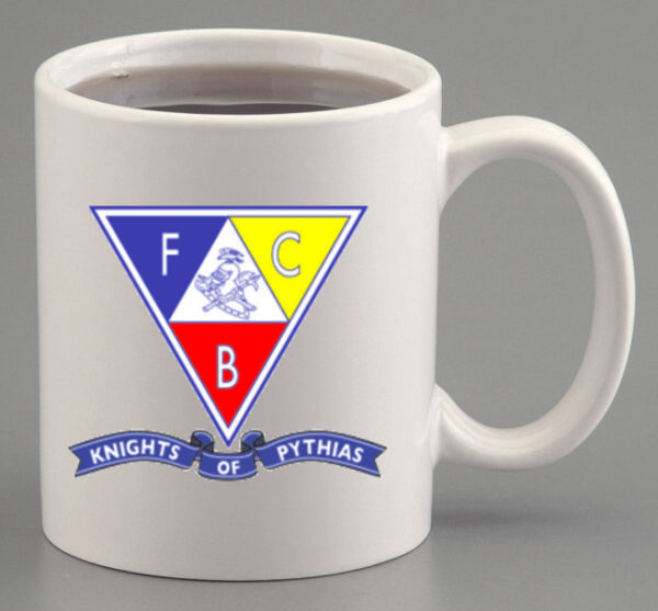 Knights of Pythias Ceramic Coffee Mug