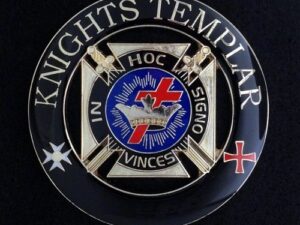 Knight Templar Auto Emblem New For Sale
