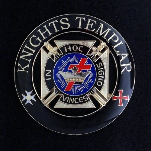 Knight Templar Auto Emblem New For Sale