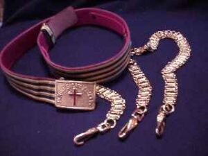 Knight Templar Sword Belt New For Sale