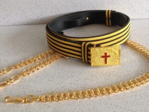 Knight Templar Sword Belt New For Sale