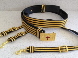 Knight Templar Sword Belt New For Sale