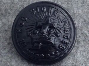 Knights Templar Button Large Black