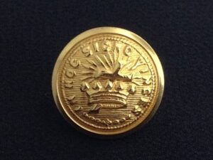 Knights Templar Button Small Gold