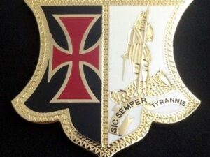 Knights Templar Award Badge Medal New