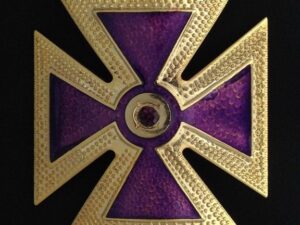 Knights Templar Past Grand Commander Cap Cross Metal New