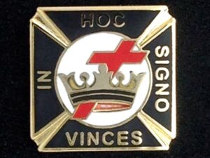 Knights Templar Lapel Pin New