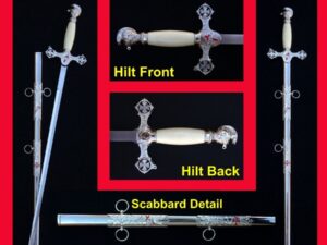 Knight Templar Sword New For Sale