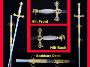 Knight Templar Sword New For Sale