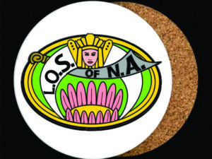 Ladies Oriental Shrine Coaster New