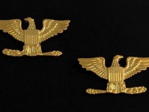 Colonel Rank Uniform Insignia Gold New