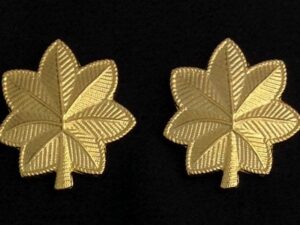 Major Rank Uniform Insignia New