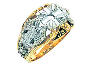 Shrine Shriner Ring Gold New For Sale