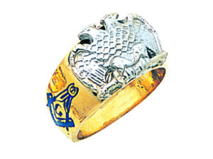 Scottish Rite 32nd Degree Ring New