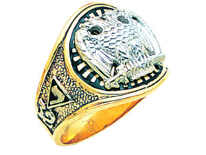 Scottish Rite 32nd Degree Ring New
