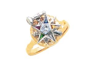 Eastern Star Past Matron Ring New For Sale