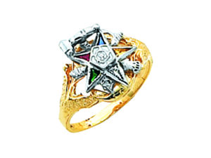 Eastern Star Past Matron Ring New For Sale