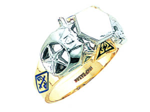 Shrine Shriner Ring Gold New For Sale