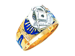 Masonic Blue Lodge Ring Gold New