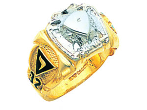 Scottish Rite 32nd Degree Ring New