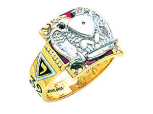 Scottish Rite 32nd Degree Ring New