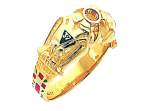 Scottish Rite 32nd Degree Ring New