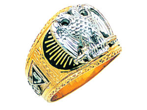 Scottish Rite 32nd Degree Ring New
