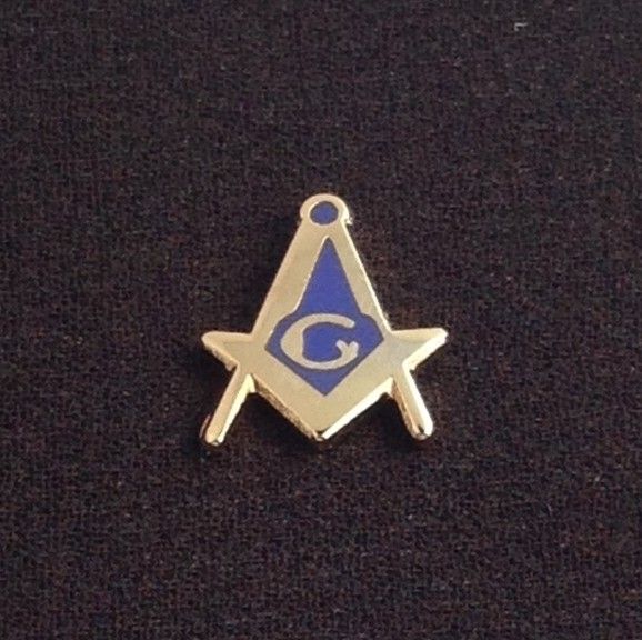 Masonic Lapel Pin Gold New