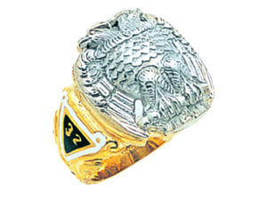 Scottish Rite 32nd Degree Ring New