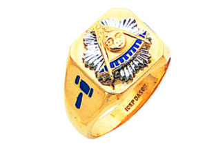 Masonic Past Master Ring New For Sale