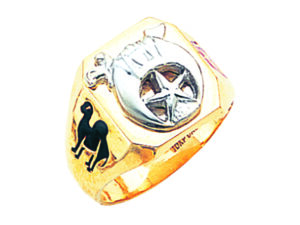 Shrine Shriner Ring Gold New For Sale