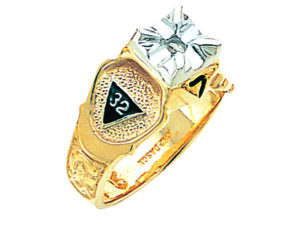 Scottish Rite 32nd Degree Ring New