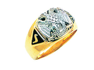 Scottish Rite 32nd Degree Ring New