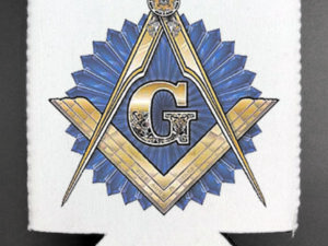 Masonic Emblem Can Cooler New