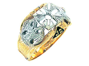 Shrine Shriner Ring Gold New For Sale