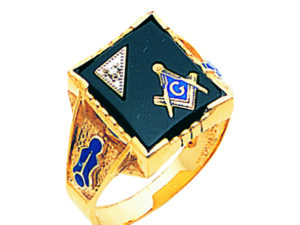 Masonic Blue Lodge Ring Gold New