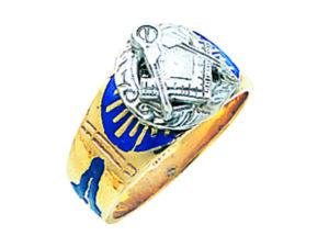 Masonic Blue Lodge Ring Gold New