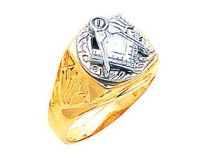 Masonic Blue Lodge Ring Gold New