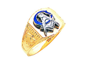 Masonic Blue Lodge Ring Gold New
