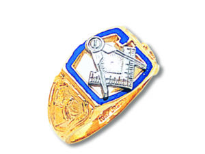 Masonic Blue Lodge Ring Gold New
